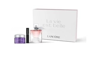 Kosmeetikatoodete komplekt Lancome La Vie Est Belle: parfüümvesi EDP naistele, 50 ml + kreem, 15 ml + ripsmetušš, 2 ml цена и информация | Кремы для лица | kaup24.ee