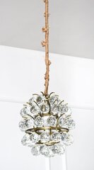 HANGING LAMP SARA 27X27X190CM CRYSTAL цена и информация | Люстры | kaup24.ee