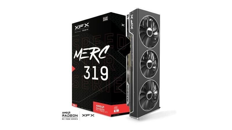 XFX Speedster Merc 319 Radeon RX 7800 XT Black Edition (RX-78TMERCB9) hind ja info | Videokaardid (GPU) | kaup24.ee