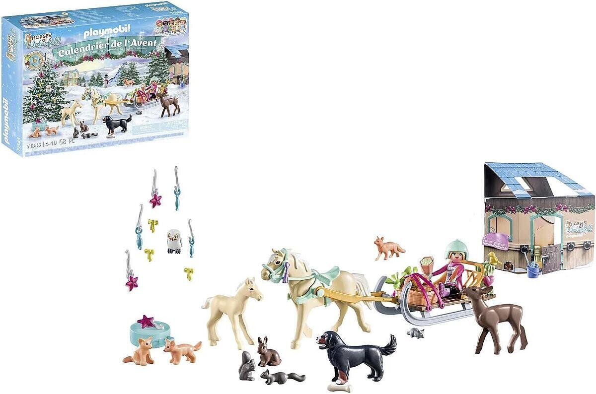 71345 Playmobil® Advendikalender Ratsutamine, 68 o. hind ja info | Klotsid ja konstruktorid | kaup24.ee