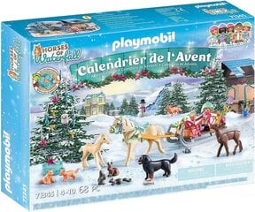 71345 Playmobil® Advendikalender Ratsutamine, 68 o. цена и информация | Конструкторы и кубики | kaup24.ee