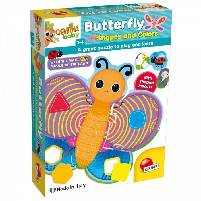 Puzzle Butterfly Carotina Baby, 11 tk цена и информация | Pusled | kaup24.ee