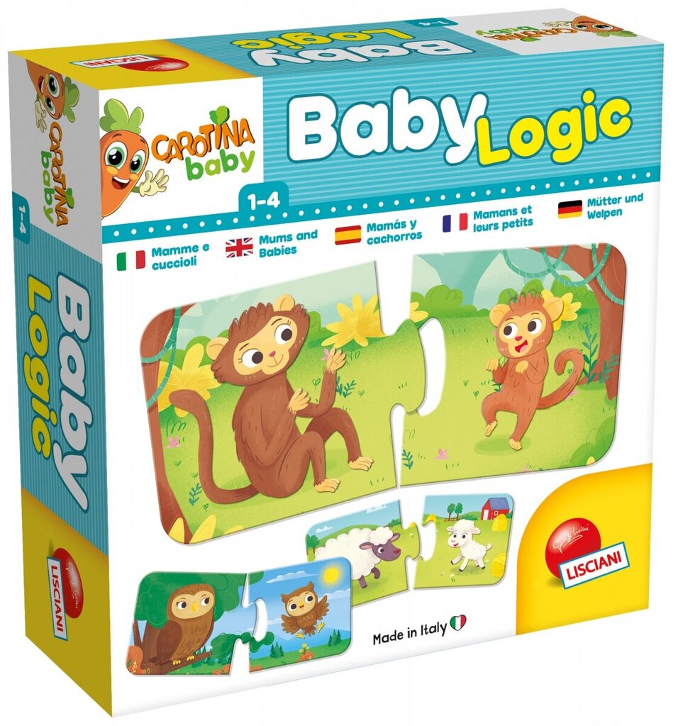 Puzzle Lisciani: Carotina Baby – meil on ja nende lapsed цена и информация | Arendavad mänguasjad | kaup24.ee