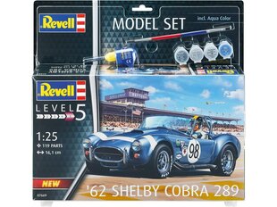 Revell - '62 Shelby Cobra 289 mudeli komplekt, 1/25, 67669 цена и информация | Конструкторы и кубики | kaup24.ee