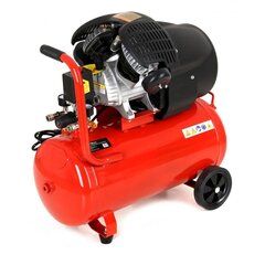 Kompressor 50L 2 kolvi, 530 ltr./min. hind ja info | Kompressorid | kaup24.ee