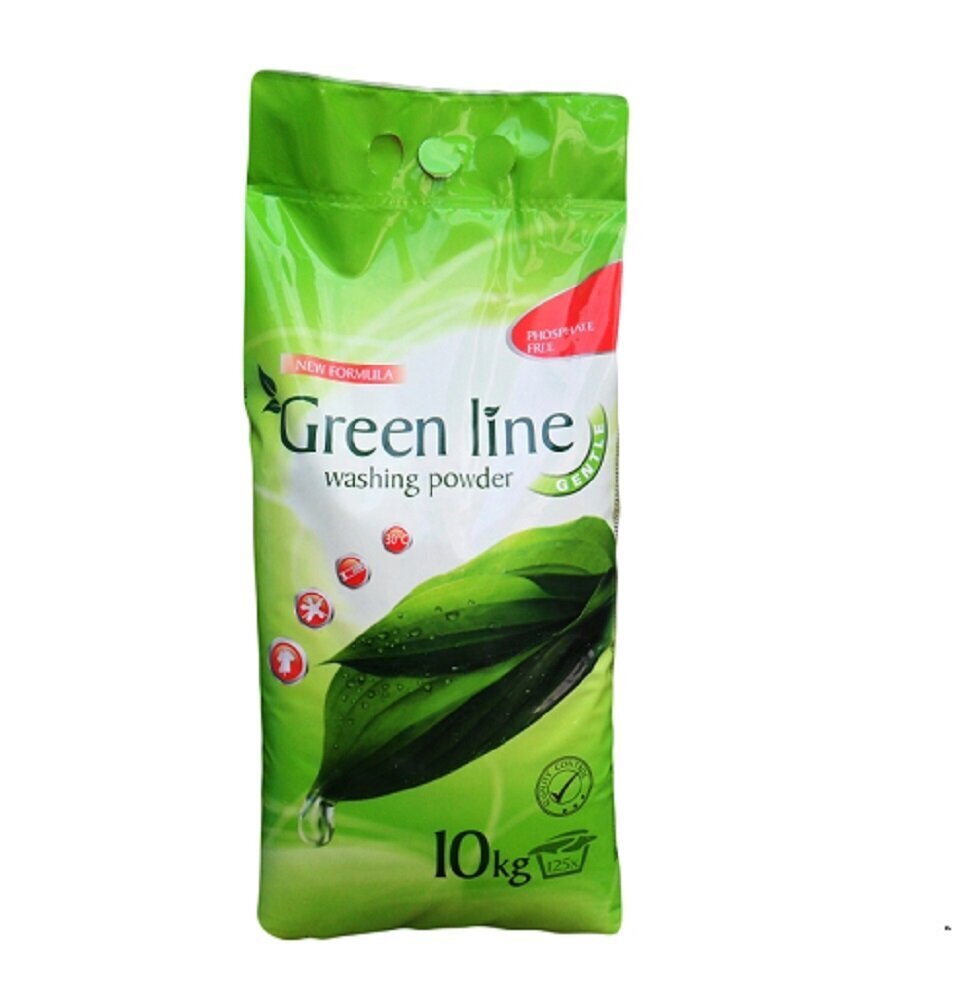 Green Line pesupulber, 10 kg hind ja info | Pesuvahendid | kaup24.ee