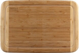 Lamart Bamboo lõikelaud, bambus, 40x26x1,9 cm цена и информация | Разделочная доска | kaup24.ee