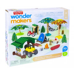 Деревянный конструктор кемпинг Fisher Price Wonder makers цена и информация | Конструкторы и кубики | kaup24.ee