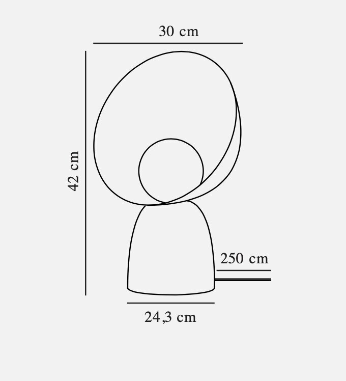 Nordlux laualamp Hello 2220215003 hind ja info | Laualambid | kaup24.ee