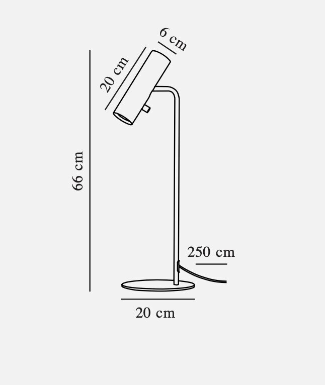 Nordlux laualamp MIB 71655003 hind ja info | Laualambid | kaup24.ee