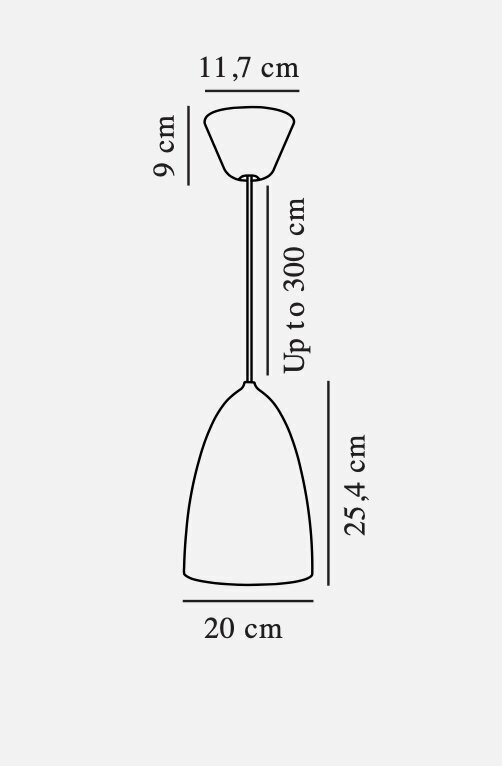 Nordlux rippvalgusti Nexus 2020583003 hind ja info | Rippvalgustid | kaup24.ee