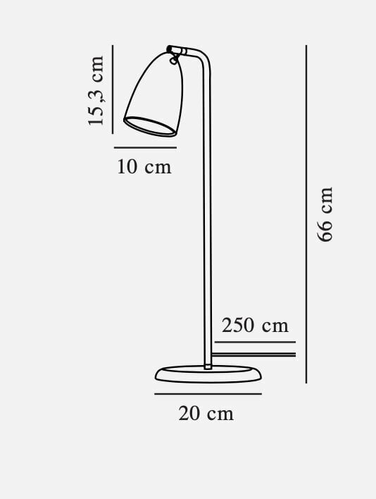 Nordlux laualamp Nexus 2020625001 hind ja info | Laualambid | kaup24.ee