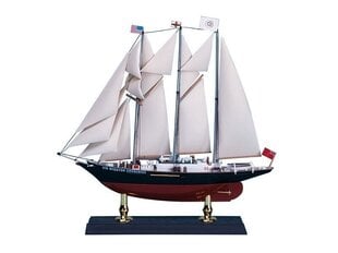 Сборная модель Aoshima - 3-Mast Topsail-Schooner Sir Winston Churchill, 1/350, 05714 цена и информация | Конструкторы и кубики | kaup24.ee