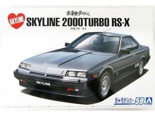 Сборная модель Aoshima - Nissan DR30 Skyline HT2000 Turbo Intercooler RS-X '84, 1/24, 05878 цена и информация | Конструкторы и кубики | kaup24.ee