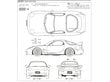 Aoshima - Initial D Takahashi Keisuke FD3S Mazda RX-7 Comics Vol.18 Vs. SSR Ver., 1/24, 06493 hind ja info | Klotsid ja konstruktorid | kaup24.ee