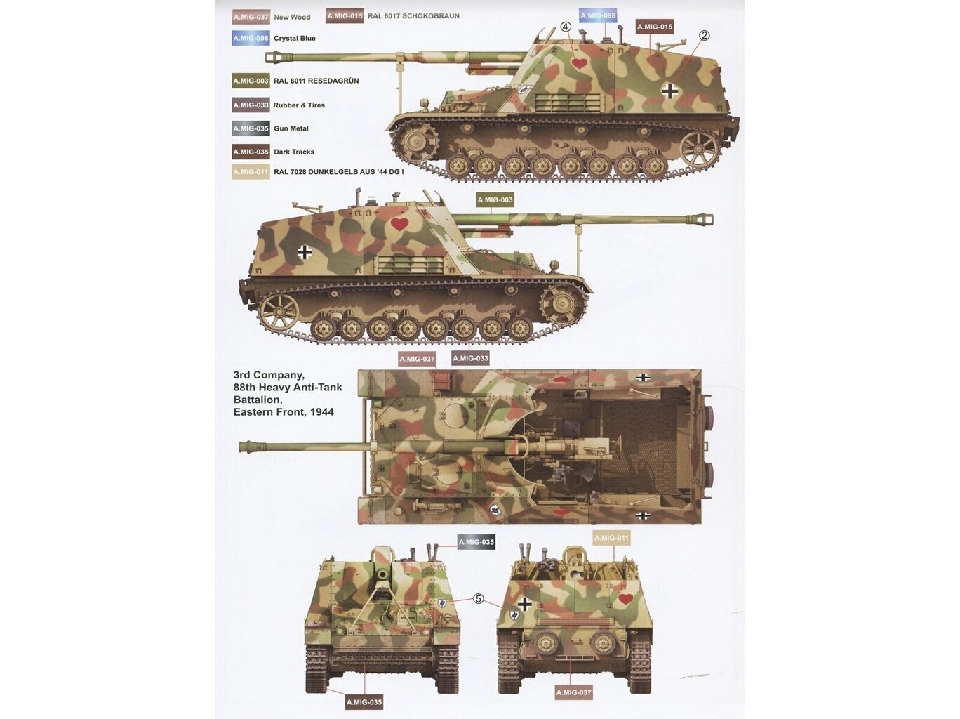 Border Model - Sd.Kfz. 164 Nashorn Early/Command w/4 figures, 1/35, BT-024 цена и информация | Klotsid ja konstruktorid | kaup24.ee