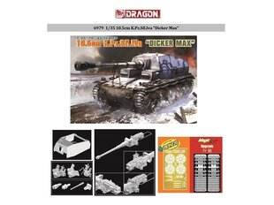 Конструктор-модель Dragon - 10.5cm K.Pz.Sfl.Iva "Dicker Max", 1/35, 6979 цена и информация | Конструкторы и кубики | kaup24.ee