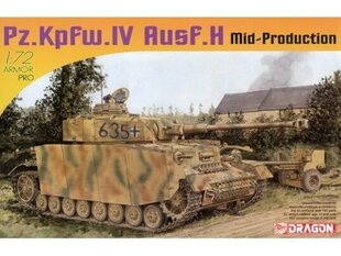 Dragon - Pz.Kpfw. IV Ausf. H (Mid. Production), 1/72, 7279 hind ja info | Klotsid ja konstruktorid | kaup24.ee