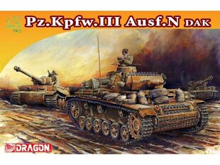 Конструктор Dragon - Pz.Kpfw. III Ausf. N, 1/72, 7386 цена и информация | Конструкторы и кубики | kaup24.ee