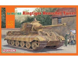Dragon - Sd.Kfz.182 Kingtiger Henschel Turret, 1/72, 7558 hind ja info | Klotsid ja konstruktorid | kaup24.ee