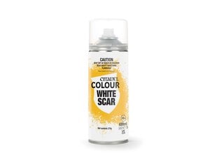 Грунт Citadel White Scar Spray, 62-36, 400 мл цена и информация | Принадлежности для рисования, лепки | kaup24.ee