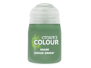 Акриловая краска Citadel - Kroak Green (shade), 18 мл, 24-29 цена и информация | Принадлежности для рисования, лепки | kaup24.ee