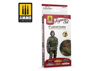 Akrüülvärvide komplekt Ammo, Flecktarn German Camouflage, 7037 hind ja info | Kunstitarbed, voolimise tarvikud | kaup24.ee