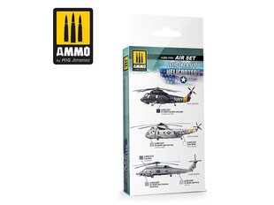 Akrüülvärvide komplekt Ammo, US navy Helicopters, 7250 hind ja info | Kunstitarbed, voolimise tarvikud | kaup24.ee