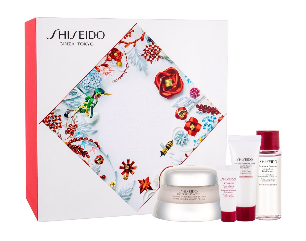 Näonaha hoolduskomplekt Shiseido Advanced Super Revitalizing: päevakreem 50 ml + puhastav vaht 15 ml + kreem 30 ml + seerum 5 ml цена и информация | Näokreemid | kaup24.ee