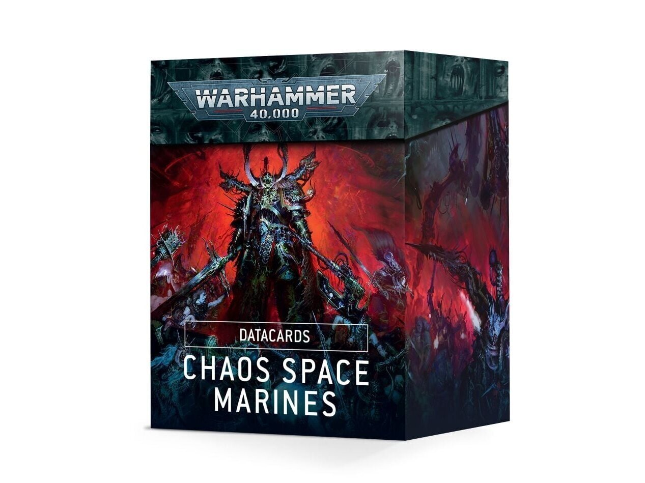 Datacards: Chaos Space Marines, 43-02 цена и информация | Lauamängud ja mõistatused | kaup24.ee