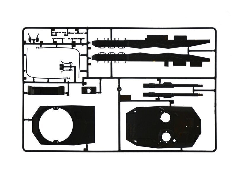 Italeri - Leopard 2A4, 1/35, 6559 hind ja info | Klotsid ja konstruktorid | kaup24.ee