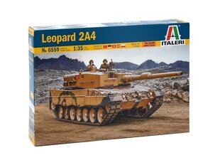 Italeri - Leopard 2A4, 1/35, 6559 цена и информация | Конструкторы и кубики | kaup24.ee