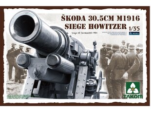 Takom - Škoda 30.5cm M1916 Siege Howitzer Siege Of Sevastopol 1942, 1/35, 2011 цена и информация | Конструкторы и кубики | kaup24.ee