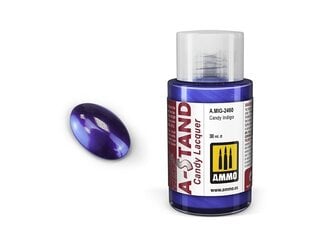 Краска  Ammo Mig A-Stand Candy Indigo 2460, 30 мл цена и информация | Принадлежности для рисования, лепки | kaup24.ee