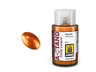 Краска Ammo Mig A-Stand Candy Orange 2453, 30 мл kaina ir informacija | Принадлежности для рисования, лепки | kaup24.ee