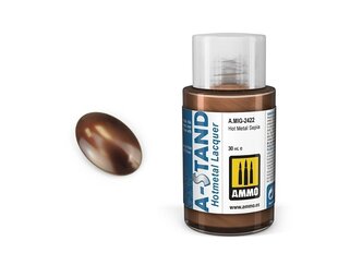 Värv Ammo Mig A-Stand Hot Metal Sepia 2422, 30 ml цена и информация | Принадлежности для рисования, лепки | kaup24.ee