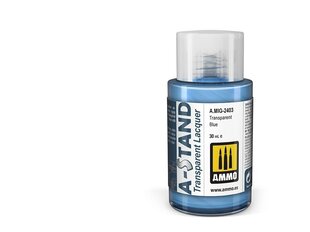 Краска Ammo Mig A-Stand Transparent Blue 2403, 30 мл kaina ir informacija | Принадлежности для рисования, лепки | kaup24.ee