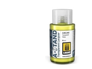 Краска Ammo Mig A-Stand Transparent Yellow 2402, 30 мл kaina ir informacija | Принадлежности для рисования, лепки | kaup24.ee