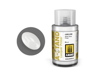 Грунтовка Ammo Mig A-Stand White Gloss Primer 2356, 30 мл цена и информация | Принадлежности для рисования, лепки | kaup24.ee