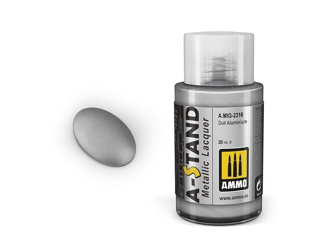 Värv Ammo Mig A-Stand Dull Aluminium 2316, 30 ml hind ja info | Kunstitarbed, voolimise tarvikud | kaup24.ee