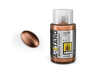 Краска Ammo Mig A-Stand Copper 2309, 30 мл цена и информация | Принадлежности для рисования, лепки | kaup24.ee