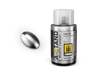 Värv Ammo Mig A-Stand Chrome 2306, 30 ml цена и информация | Принадлежности для рисования, лепки | kaup24.ee