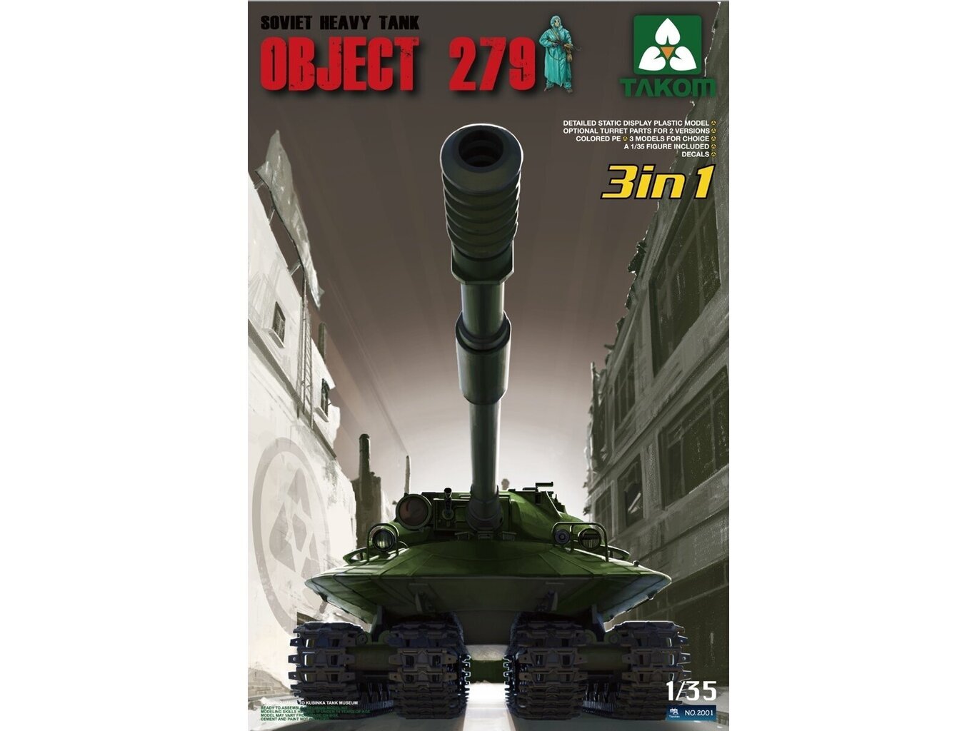 Takom - Soviet Heavy Tank OBJECT 279, 1/35, 2001 цена | kaup24.ee