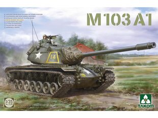 Takom - M103A1, 1/35, 2139 hind ja info | Klotsid ja konstruktorid | kaup24.ee