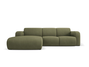 Диван левый Windsor & Co Lola, 250x170x72 см, зеленый цвет цена и информация | Угловые диваны | kaup24.ee