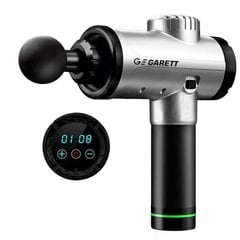 GARETT BEAUTY POWERFUL massage gun silver цена и информация | Массажеры | kaup24.ee