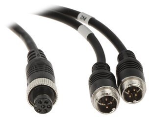 Autone, M12 4-pin/M12 6-pin, 0.25 m цена и информация | Кабели и провода | kaup24.ee