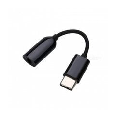 Xiaomi Original Type C | 3.5mm Adapter Black (Bulk) цена и информация | Кабели и провода | kaup24.ee