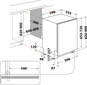 Whirlpool WIP 4T133 PFE hind ja info | Nõudepesumasinad | kaup24.ee