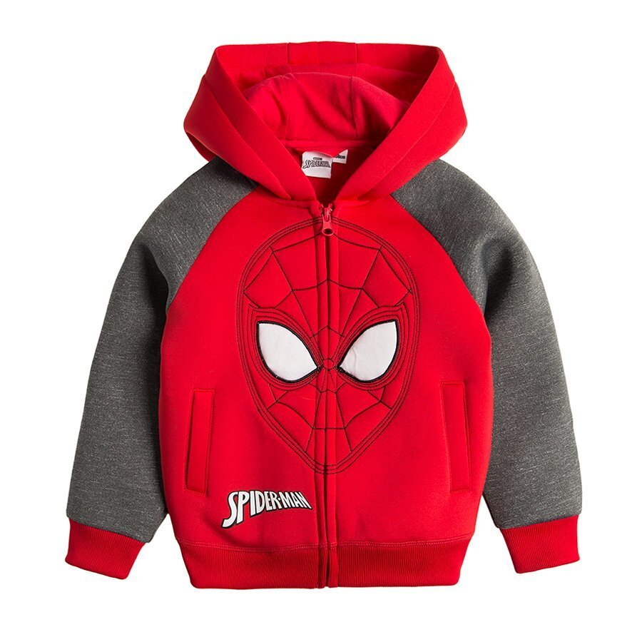 Poiste pluus Cool Club Spider-Man, LCB1810001 hind ja info | Poiste kampsunid, vestid ja jakid | kaup24.ee